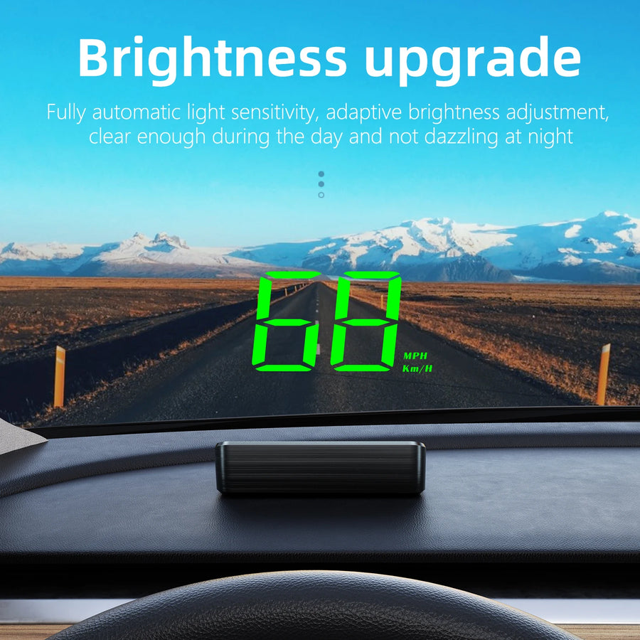 Sightline M2 Head-Up Display — GPS Speedometer for Any Car